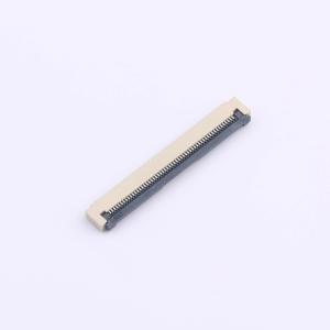 0.5mm الملعب 55-دبوس فليب قفل FFC / FFC موصل، أسفل الاتصال، الزاوية اليمنى سمد، القصدير مطلي