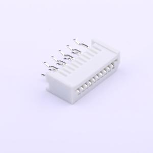1.25mm Pitch 10-Pin FFC/FPC Connector, Vertical, DIP, Tin Plated