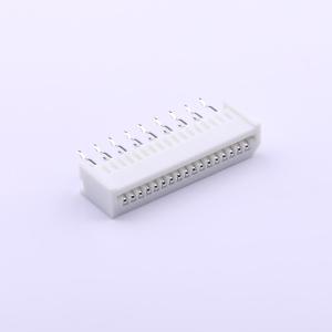 1.25mm Pitch 17-Pin FFC/FPC Connector, Vertical, DIP, Tin Plated