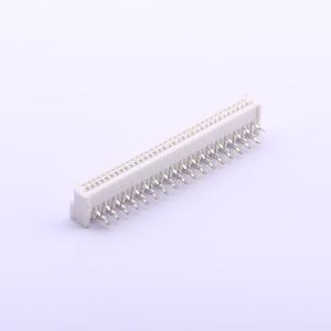 1.25mm Pitch 35-Pin FFC/FPC Connector, Top Contact, Right Angle DIP, Tin Plated