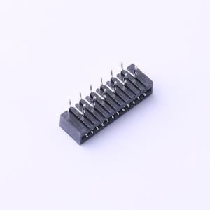 1mm الملعب 12-دوس FFC / FFC موصل، الاتصال المزدوج، الزاوية اليمنى ديب، القصدير مطلي