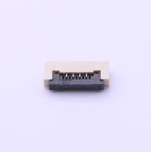 1mm Pitch 4-Pin Flip Lock FFC/FPC Connector, Bottom Contact, Right Angle SMD, Tin Plated