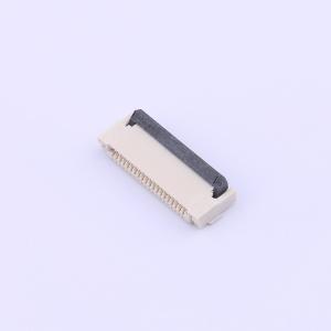 Elecbee FPC Connector 0.5mm Pitch 20 Pin Dual Side Contact Right Angle SMT Gold Plating