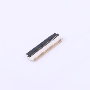 FPC Connector - 0.5mm Pitch, 24 Pin, Contacts, Bottom, Flip Lock ...