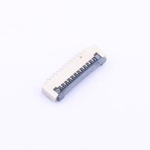FPC Connector - 1mm Pitch, 11 Pin, Contacts, Bottom, Flip Lock, Surface ...