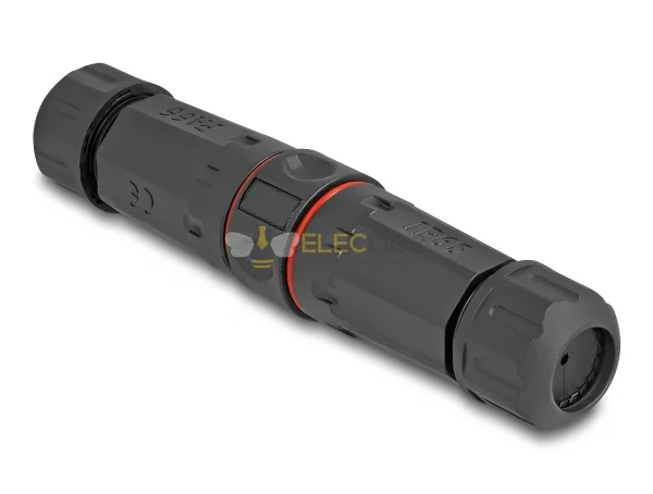 Elecbee Optischer Glasfaserkabelstecker SC Simplex weiblich mit SC Simplex weiblich wasserfest