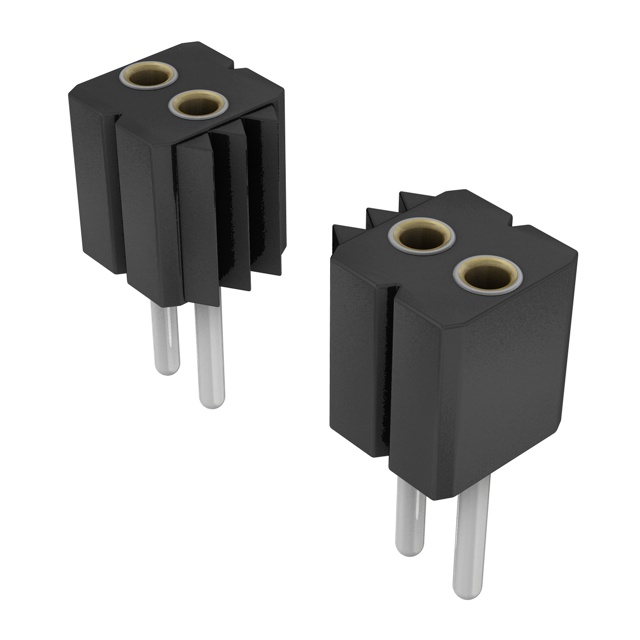 Elecbee female header, 1.0mm pitch, 1x34pin vertical connector, round pins.