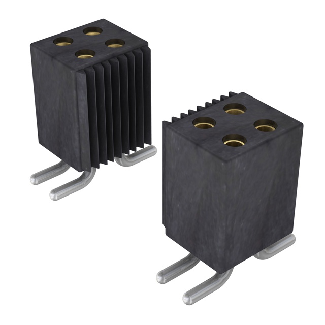 Elecbee female header, 1.27mm pitch, 2x18 pin, vertical surface mount ...