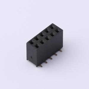 Elecbee female header, 2.54mm pitch, 2x5 pin, vertical surface mount.