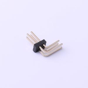 Elecbee header pins, 1.27mm pitch, 2x2 pin horizontal connector.