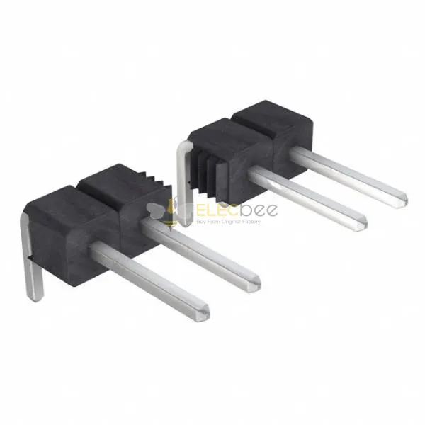 Square Pin Header Cable Elecbee pin header, 2.54mm pitch, 1x18 pin, horizontal connector ...