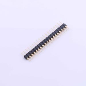 Elecbee Pin header, 2.54mm pitch, 1x19pin, vertical insert, round pins.
