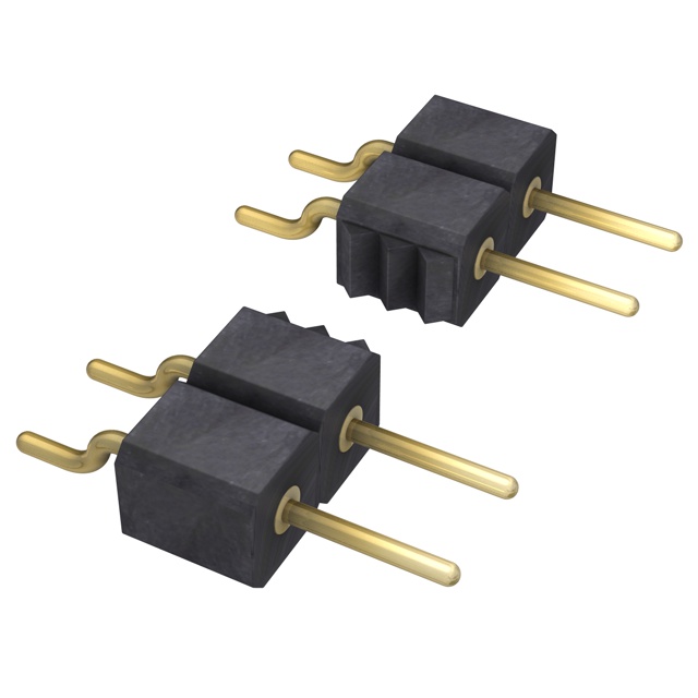 Elecbee pin header, 2.54mm pitch, 1x7 pin, horizontal surface mount ...