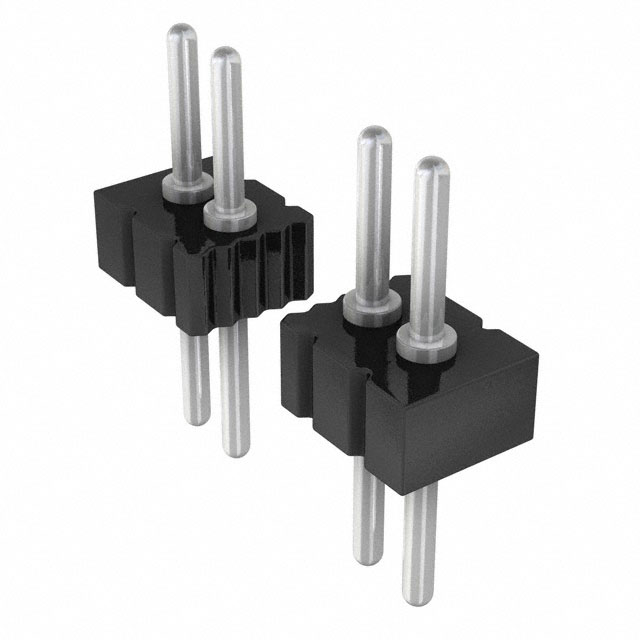 Elecbee pin header, 2.54mm pitch, 1x8 pin, horizontal surface mount ...