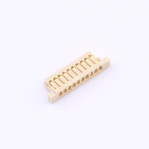 Elecbee Wire To Board Housing 0.8mm Plug 1x10pin LCP Beige