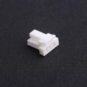 Elecbee 와이어-보드 하우징 1.25mm 플러그 1x3핀 PA66 흰색