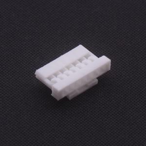 Elecbee 와이어-보드 하우징 1.25mm 플러그 1x7핀 PA66 흰색