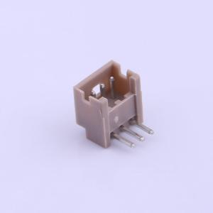 Elecbee Cable-a-Tabler Pin Cabezal 1.25mm Pedazo 1x3pin A Través Agujero En Ángulo Derecho PA66 Gris