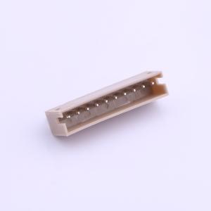 Elecbee Cabezal de alambre a tablador 1.5mm paso 1x10pin a través del agujero recto PA66 gris