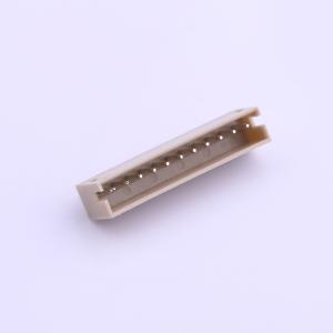 Elecbee Cabezal de alambre a tablar 1.5mm paso 1x11pin a través del agujero recto PA66 gris