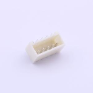 Elecbee Cabezal de pasador de alambre a tablar 1.5mm Pedazo 1x5pin Montaje en superficie en ángulo recto PA6T Beige