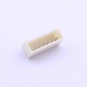 Elecbee Cabezal de pasador de alambre a tablar 1.5mm Pedazo 1x7pin Montaje en superficie en ángulo recto PA6T Beige