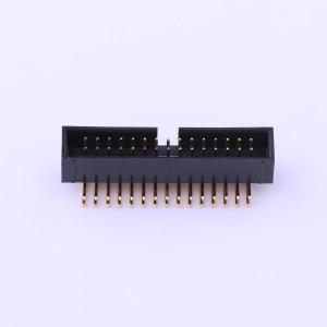 Elecbee Wire-to-Board Pin Header 2.54mm Pitch 2x15pin attraverso il foro angolo destro PBT nero