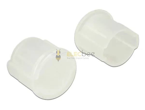 Elecbee Dust Cover for BNC female 10 pieces transparent