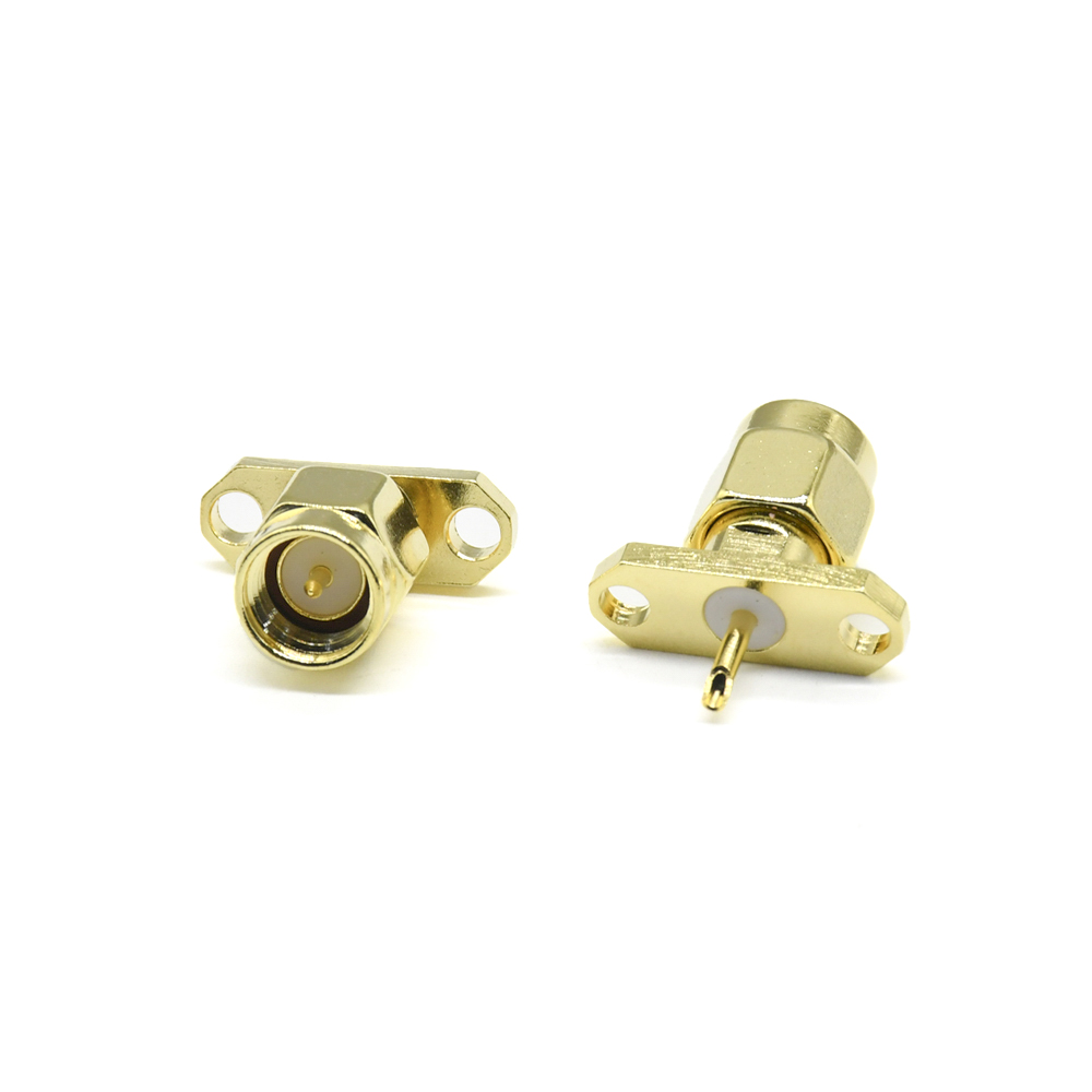RF Jack, SMA femelle pour panneau, bride et soudure