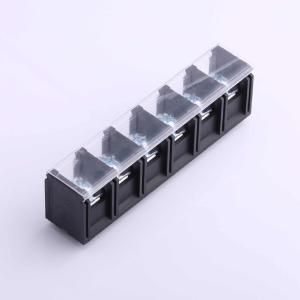 Элекби барьерный терминал блок, 16.0mm шаг, 1x6 штифт, черный.