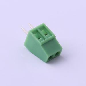 Elecbee 2 Pin Posizione 2.54mm Pitch Terminale Blocco Terminale A Vite Verde 10A 400V