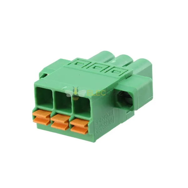 Header Plug Socket Elecbee Pluggable Terminal Block Plug, female socket 5mm Pitch 1x3pin ...