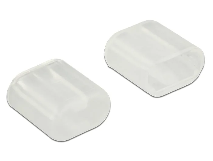 Elecbee Dust Cover for Lightning male 10 pieces transparent