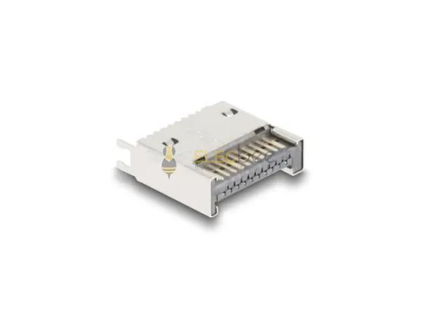 Type E Key Elecbee USB 10 Gbps Type-E Key A 20 pin male straight for SMT solder ...