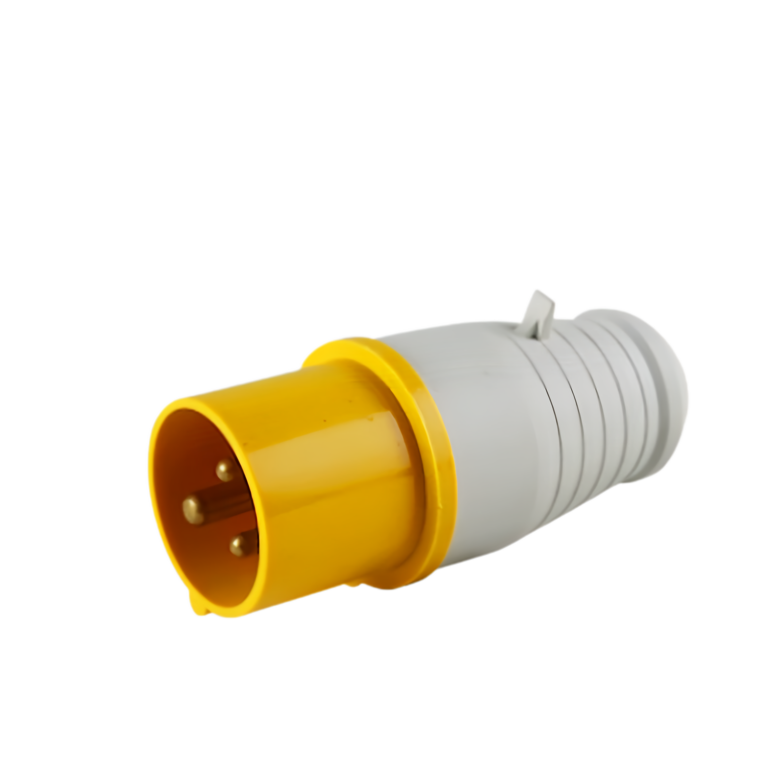 Elecbee IEC60309 IP44 16A 3 Pin 2P+E 4H 110V~130V Yellow,White CEE Industrial Plug