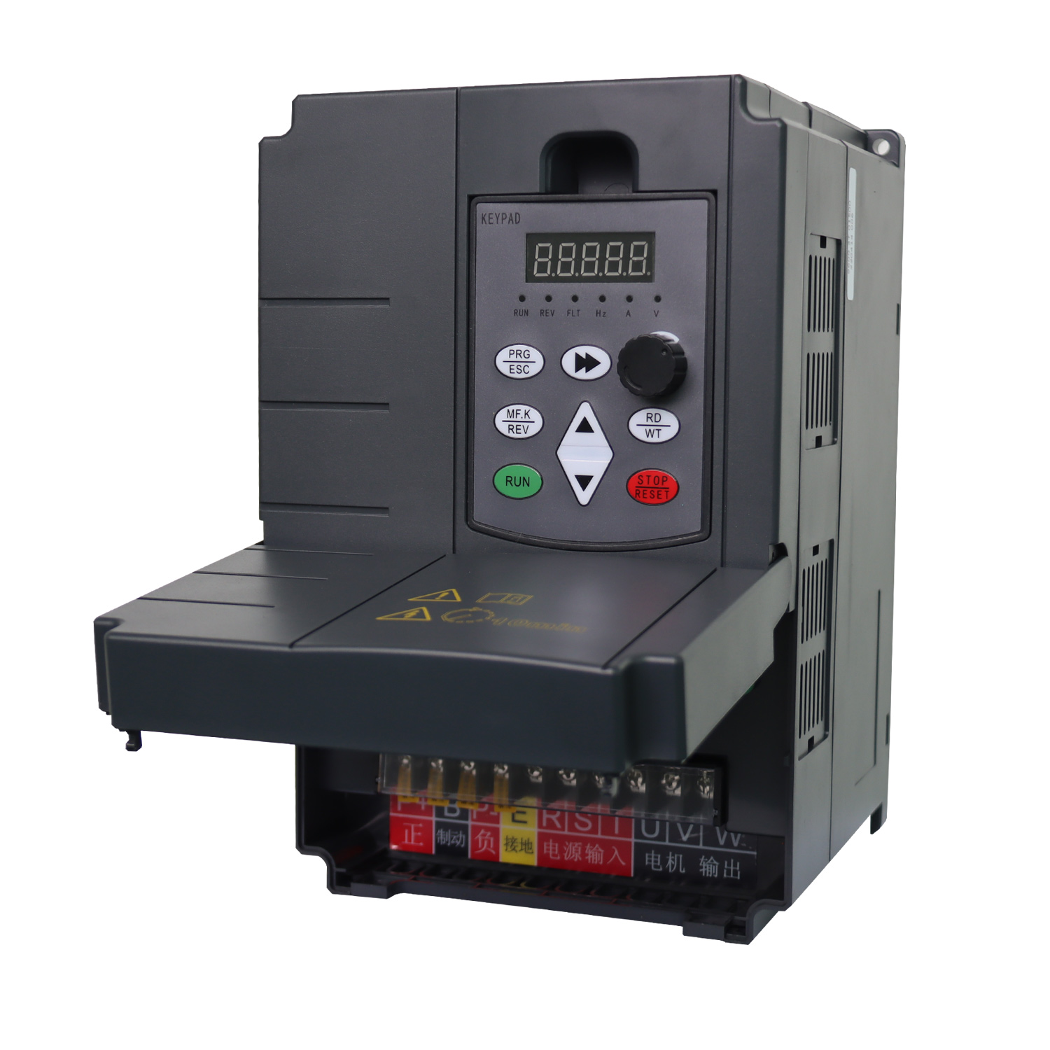 3상 380V 가변 주파수 드라이브(SFVC) 15kW 20HP, 3상 380V 입력, 3상 0-380V 출력, 0-650Hz, 3상 AC 모터 속도 제어용 센서리스 벡터 SFVC 드라이브