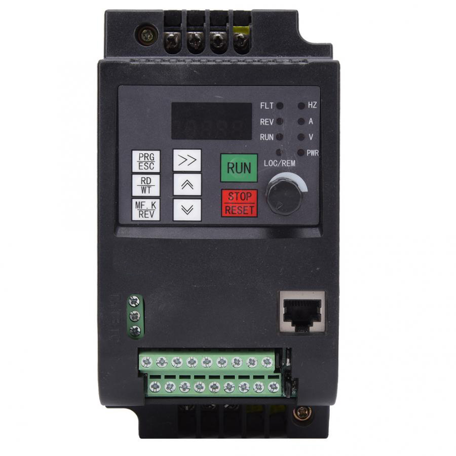 3상 380V 가변 주파수 드라이브(SFVC) 2kW 3HP, 3상 380V 입력, 3상 0-380V 출력, 0-650Hz, 3상 AC 모터 속도 제어용 센서리스 벡터 SFVC 드라이브