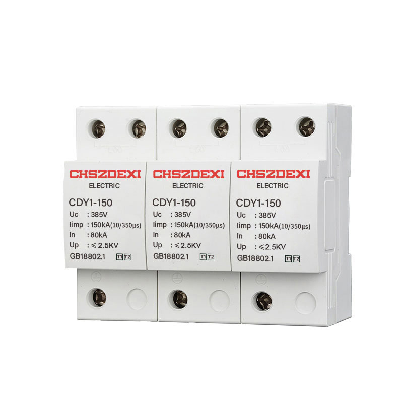 Elecbee Surge Protective Device,150KA,385VAC,3P,Type 1,White