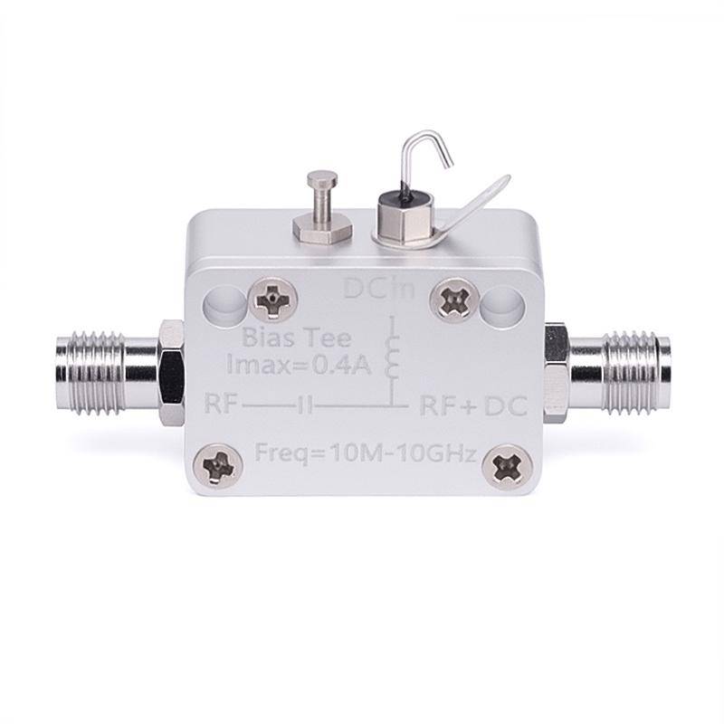 Elecbee 10 MHz to 10 GHz SMA Bias Tee Rated to 400 mA And 50 Volts DC