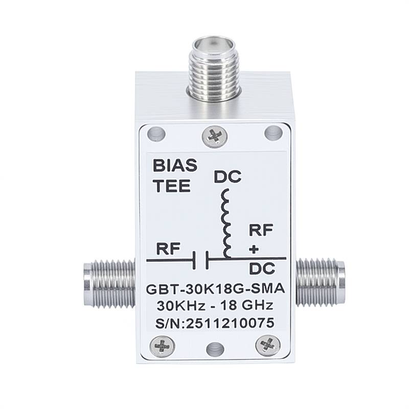 Elecbee 30 KHz to 18 GHz SMA Bias Tee Rated to 500 mA And 50 Volts DC