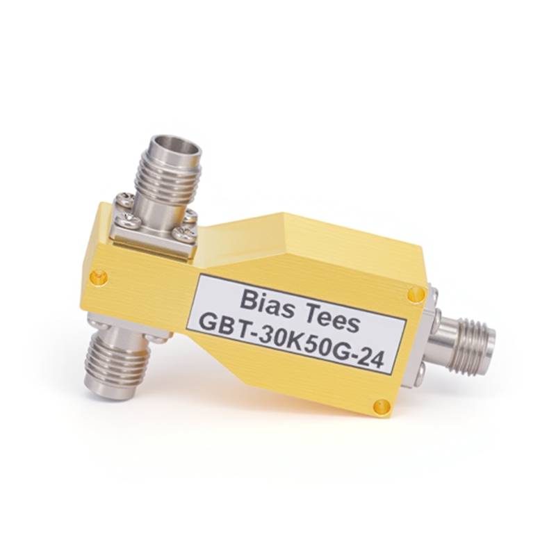 Elecbee 30 KHz to 50 GHz 2.4mm Bias Tee Rated to 500 mA And 25 Volts DC