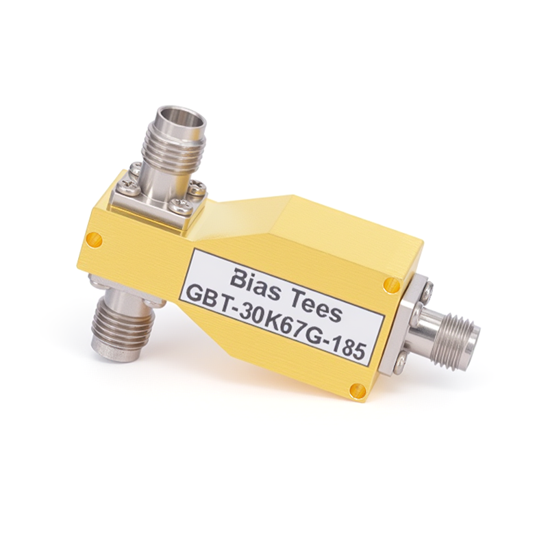 Elecbee 30 KHz to 67 GHz 1.85mm Bias Tee Rated to 500 mA And 25 Volts DC