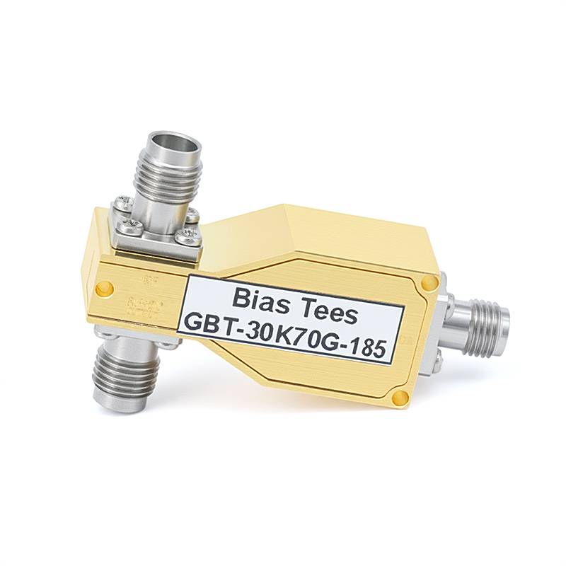 Elecbee 30 KHz to 70 GHz 1.85mm Bias Tee Rated to 500 mA And 25 Volts DC