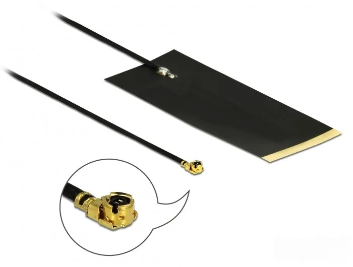 Elecbee LPWAN Antenna I-PEX Inc., MHF I plug -2.63 dBi 1.13 15 cm FPC internal self-adhesive