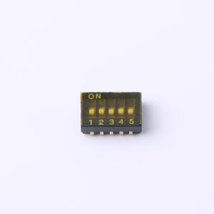 Elecbee 5 Position DIP Interrupteur 1.27mm Emplacement Surface Mont Bleu Droit 0.025A 24V