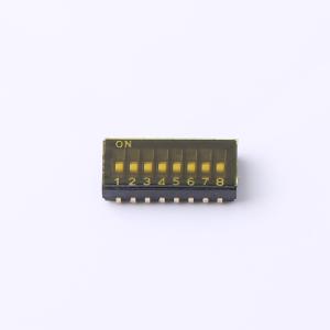 Elecbee 8 Position DIP Interrupteur 1.27mm Emplacement Surface Mont Bleu Droit 0.025A 24V