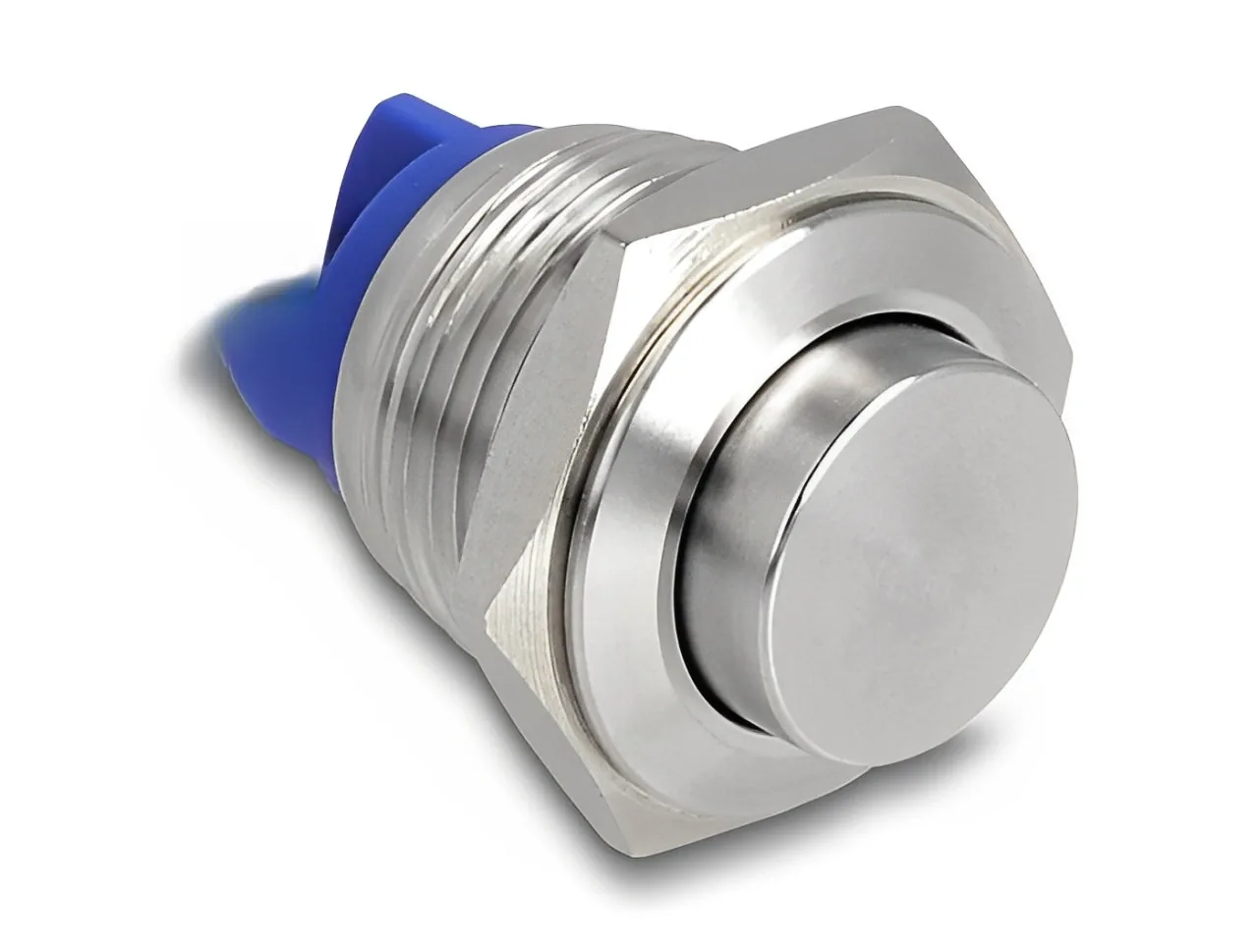 Elecbee Push Button for Installation 16 mm 2 x Screw Terminal actuator very high