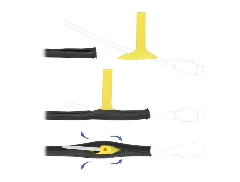 Elecbee Pull-in tool for cable sleeve set 4 pieces
